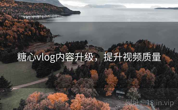 糖心vlog内容升级，提升视频质量